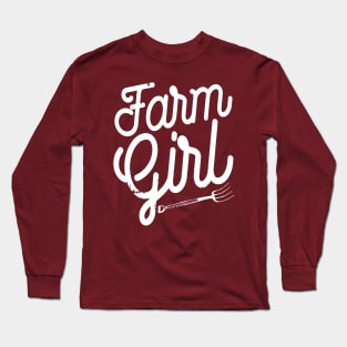 Farm Girl (white) Long Sleeve T-Shirt